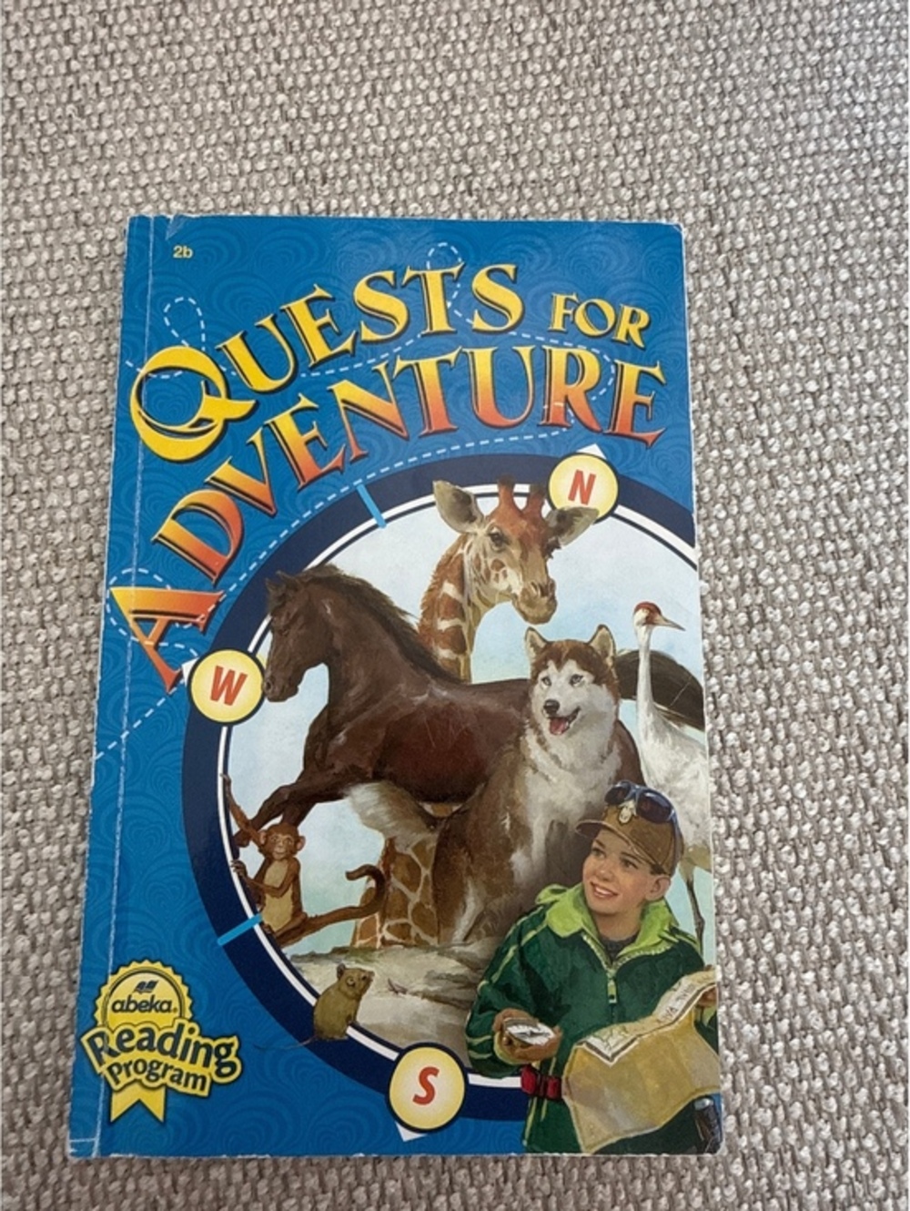 Abeka Quests for Adventure Reader 2B Grade 2 Reading Book